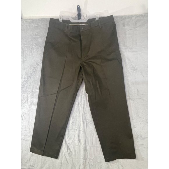 Lee Mens size 40 x 29 Brown Focus on quality performance Khakis Pants - Picture 6 of 16